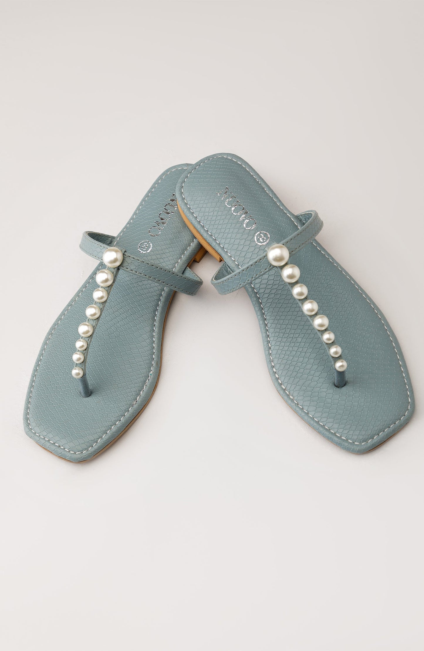 Orient - Women Slippers -  Flat Sandals - BLUE