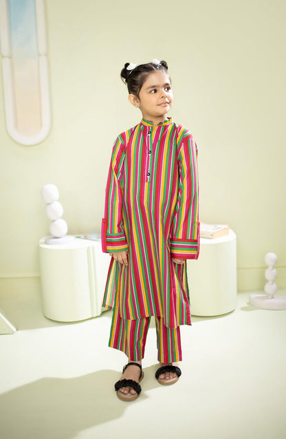Orient - Stitched 2 Piece Printed Cambric Shirt and Cambric Pant