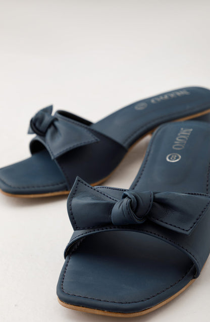Orient - Women Slippers -  Heeled Sandals - NAVY BLUE