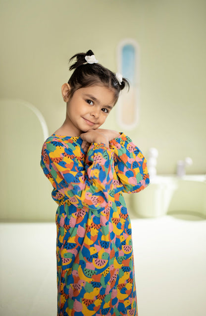 Orient - Stitched 2 Piece Printed Cambric Shirt and Cambric Pant