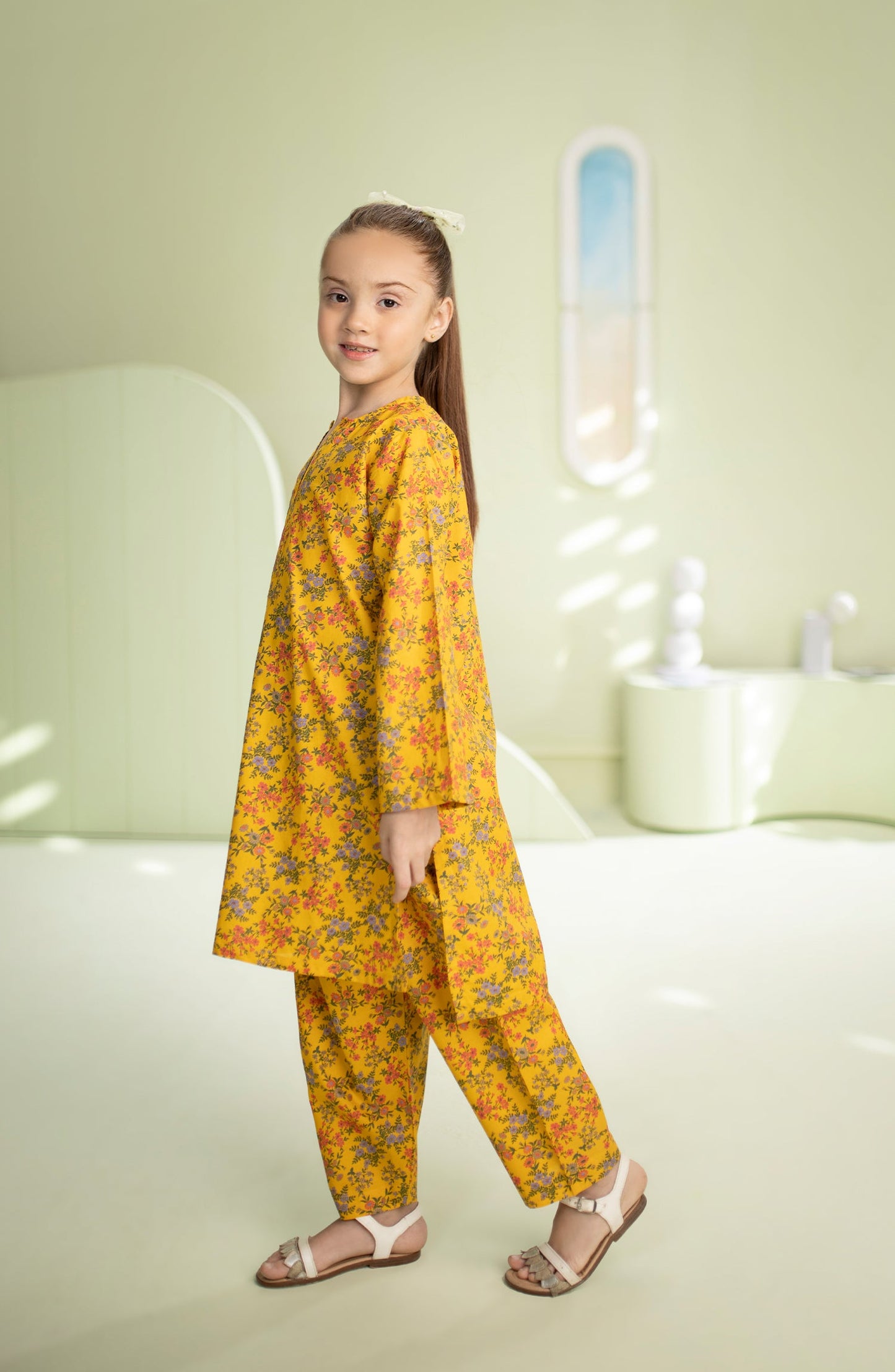 Orient - Stitched 2 Piece Printed Cambric Shirt and Cambric Pant