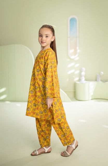 Orient - Stitched 2 Piece Printed Cambric Shirt and Cambric Pant