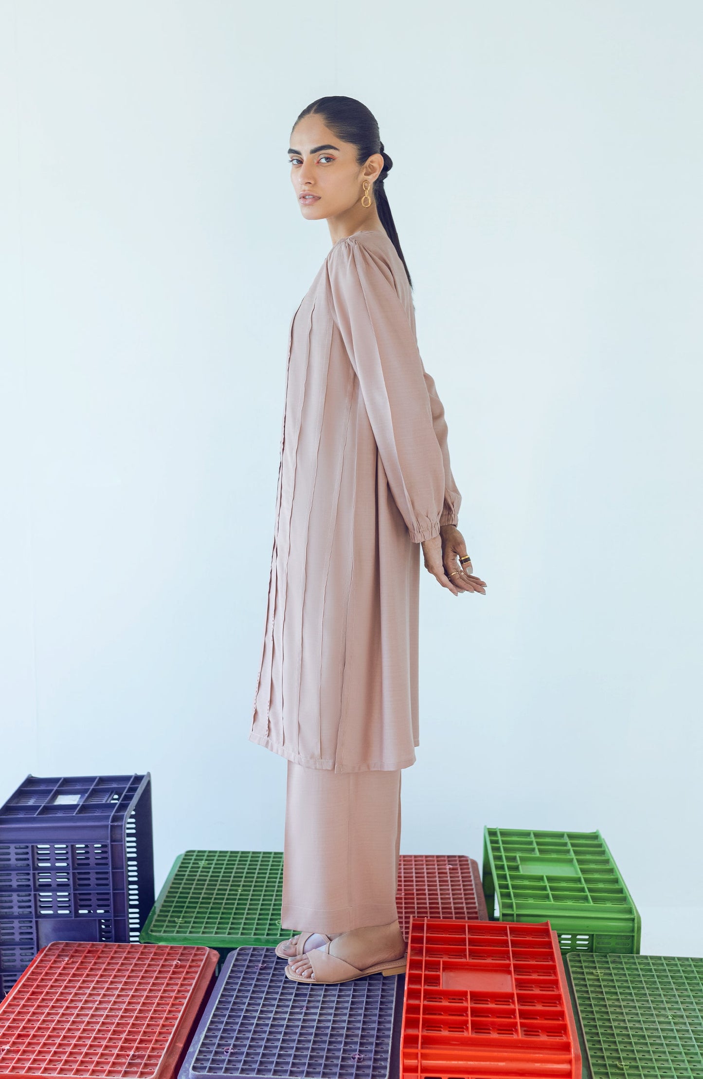 Orient - Stitched 2 Piece Plain Viscose Shirt and Viscose Pant