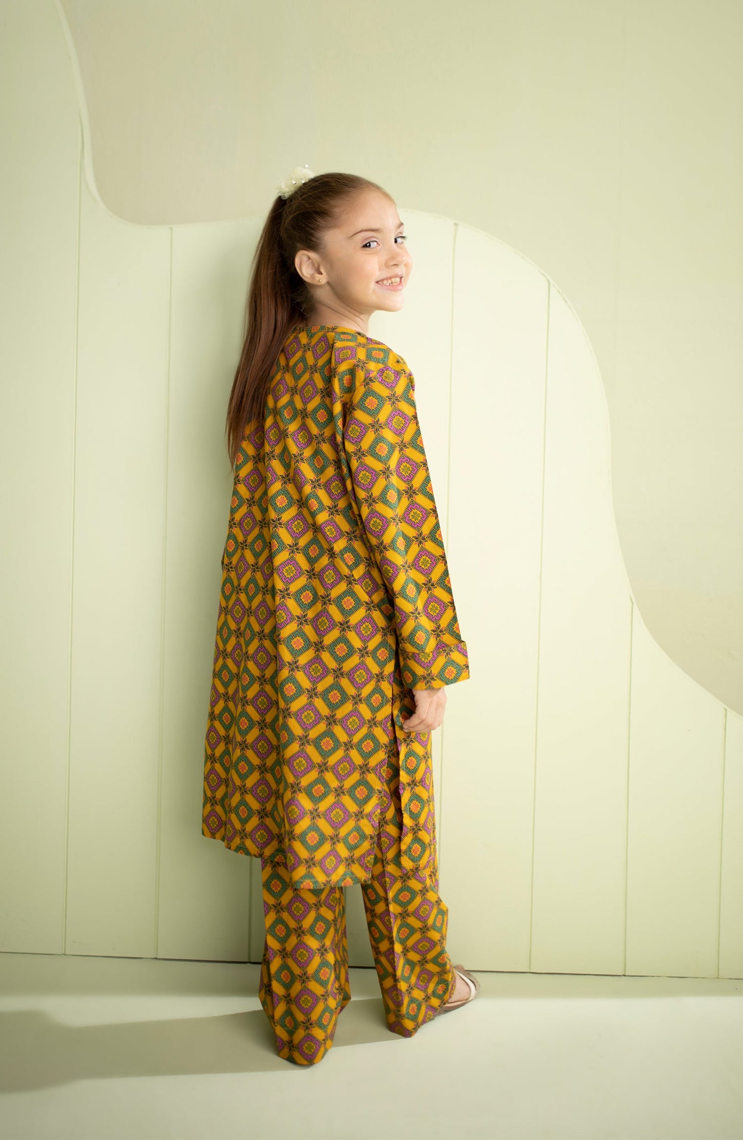 Orient - Stitched 2 Piece Printed Cambric Shirt and Cambric Pant