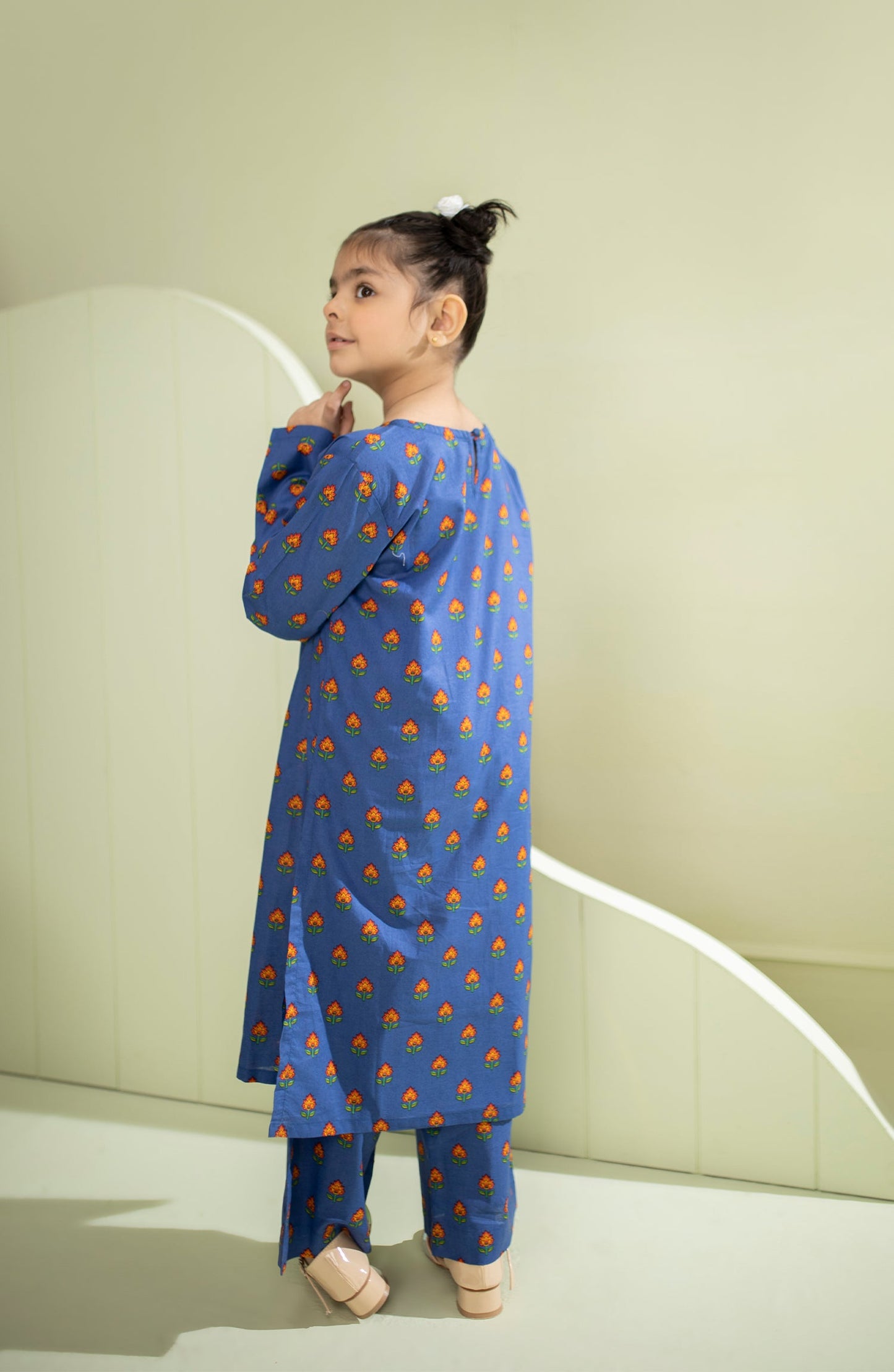 Orient - Stitched 2 Piece Printed Cambric Shirt and Cambric Pant