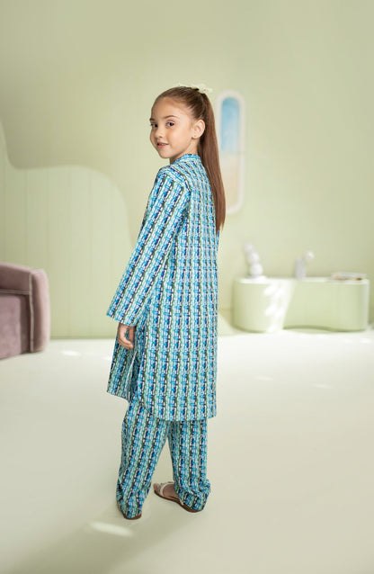 Orient - Stitched 2 Piece Printed Cambric Shirt and Cambric Pant