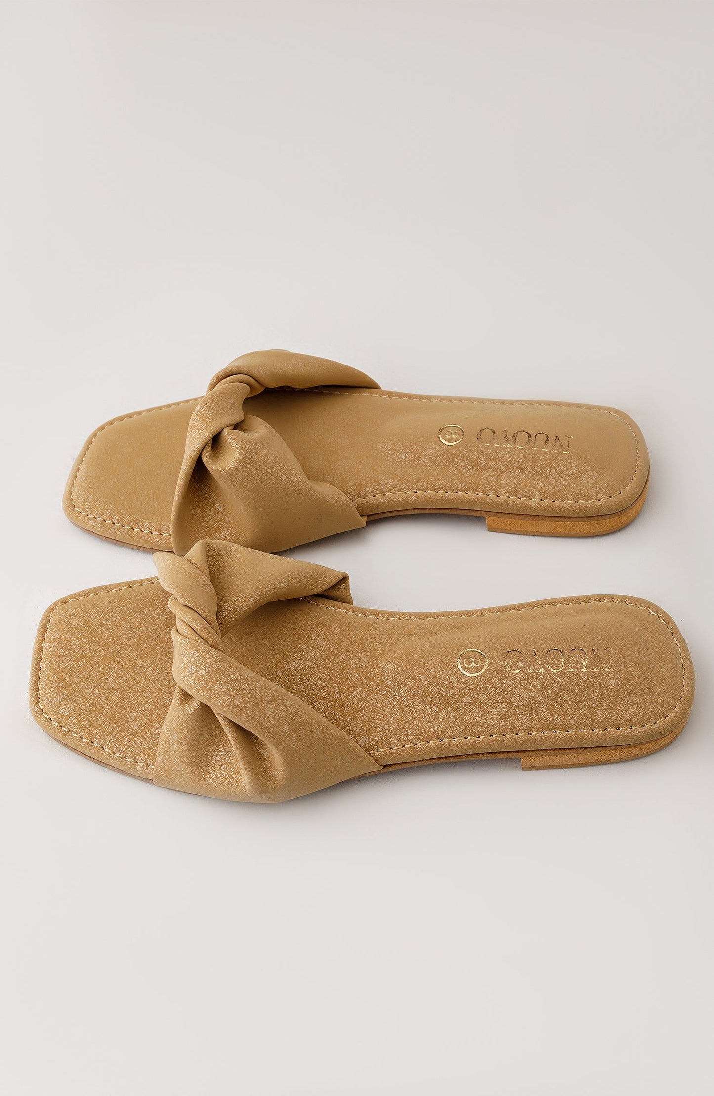 Orient - Women Slippers -  Flat Sandals - BEIGE