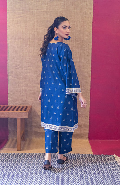 Orient - Stitched 2 Piece Printed Khaddar Shirt and Khaddar Pant