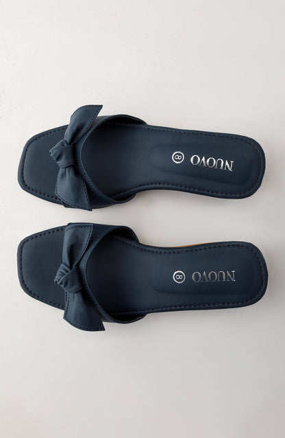 Orient - Women Slippers -  Heeled Sandals - NAVY BLUE