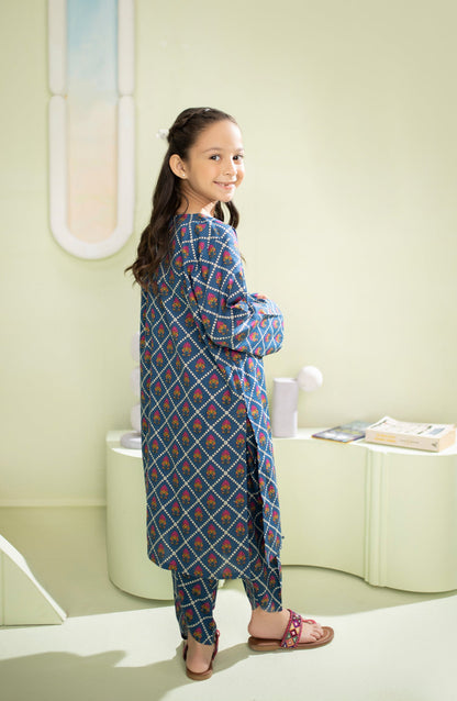 Orient - Stitched 2 Piece Printed Cambric Shirt and Cambric Pant