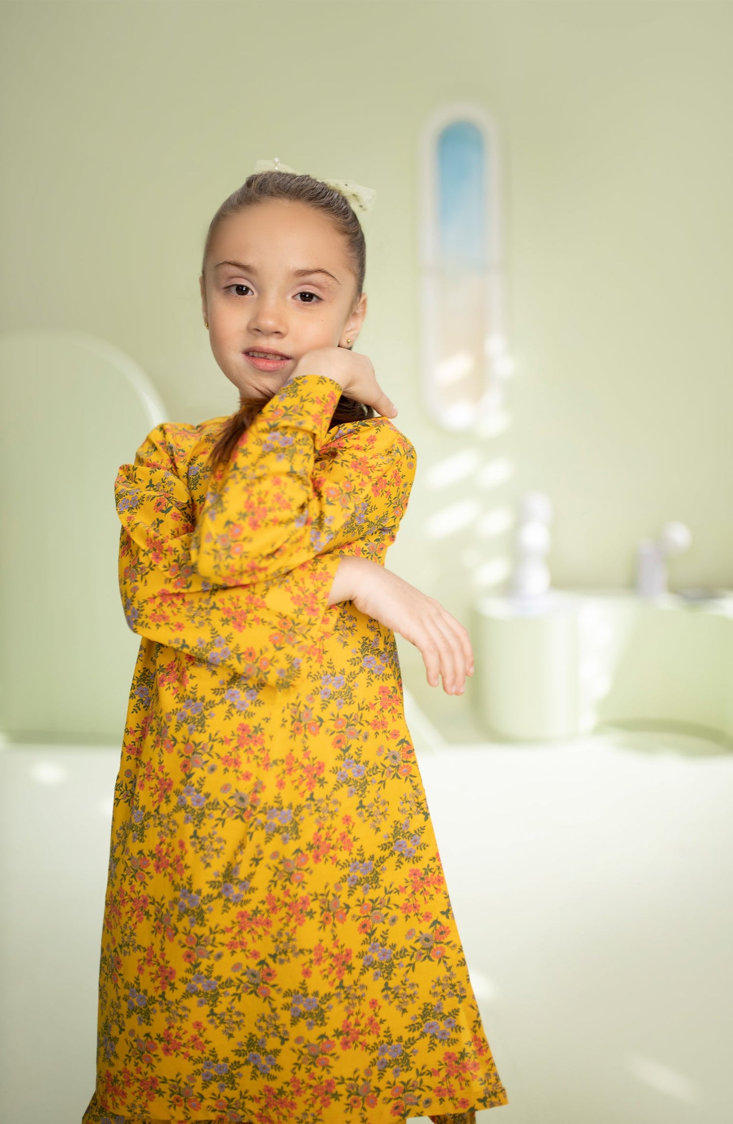 Orient - Stitched 2 Piece Printed Cambric Shirt and Cambric Pant