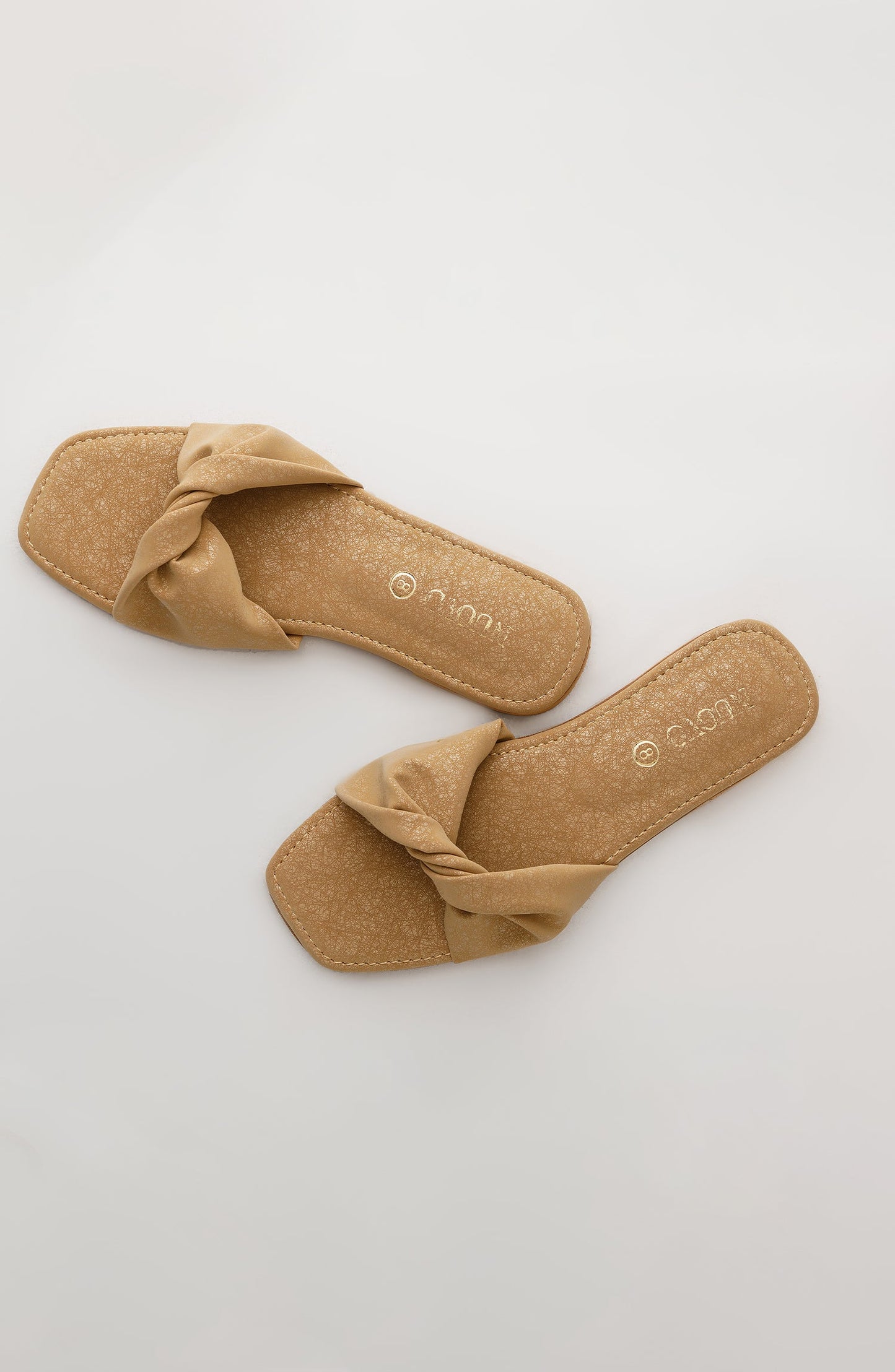 Orient - Women Slippers -  Flat Sandals - BEIGE