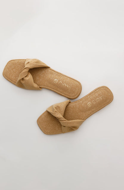 Orient - Women Slippers -  Flat Sandals - BEIGE