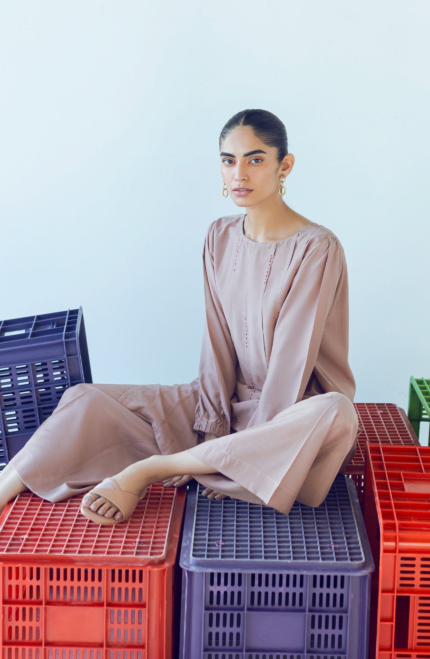 Orient - Stitched 2 Piece Plain Viscose Shirt and Viscose Pant