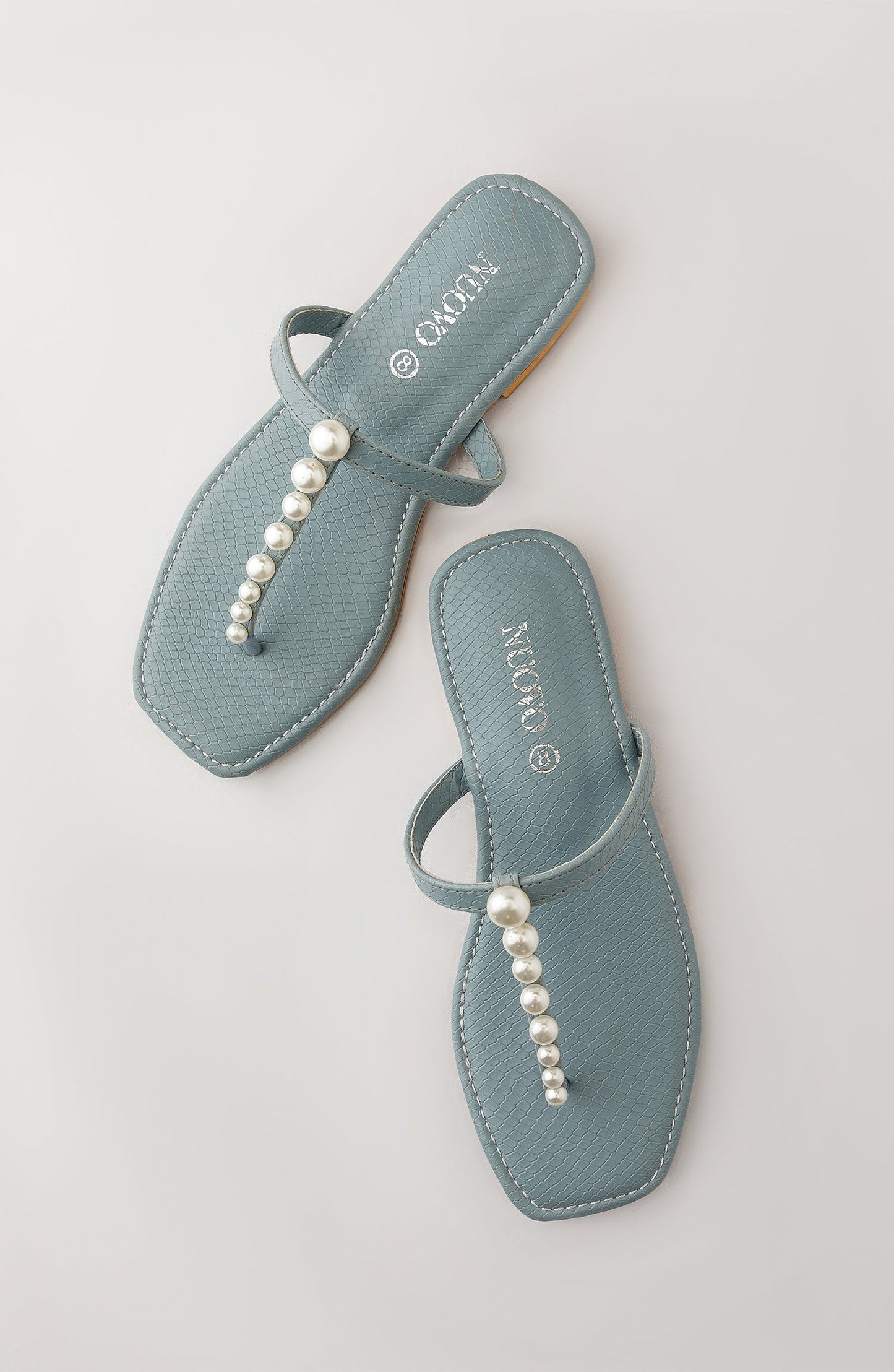 Orient - Women Slippers -  Flat Sandals - BLUE