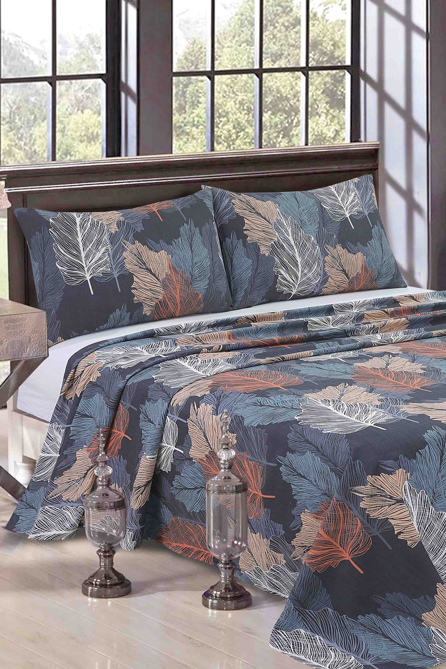 Nishat Linen - Autumn Leaves Sheet Set