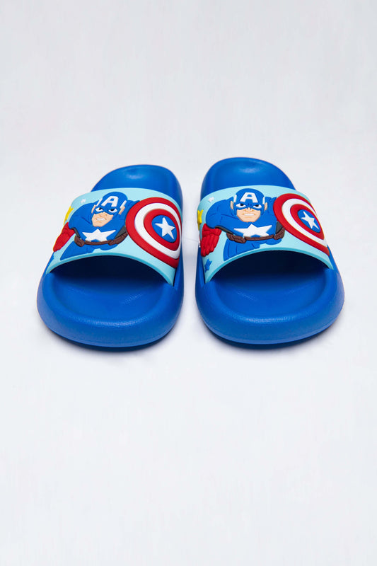 BTW - CAPTAIN AMERICA SLIPPERS