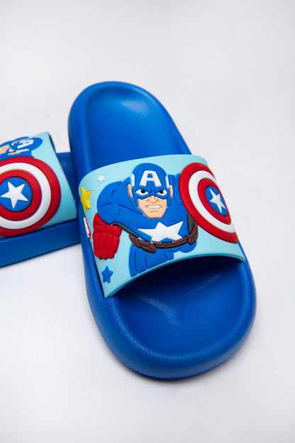 BTW - CAPTAIN AMERICA SLIPPERS