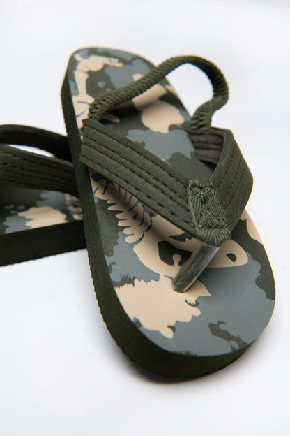 BTW - PRINTED FLAT SLIPPERS