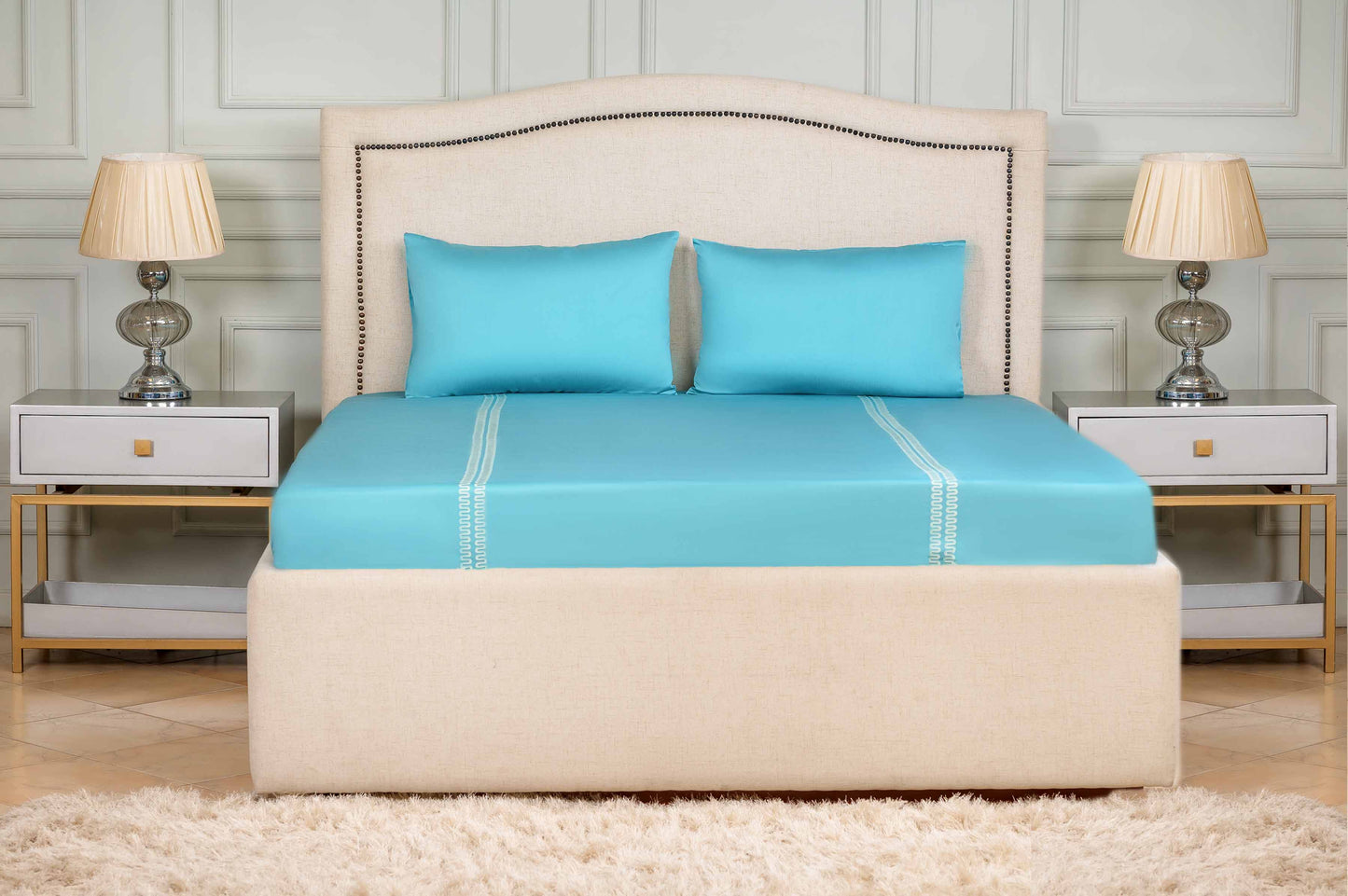 Nishat Linen - Embroidered Sheet Set BDS23-03