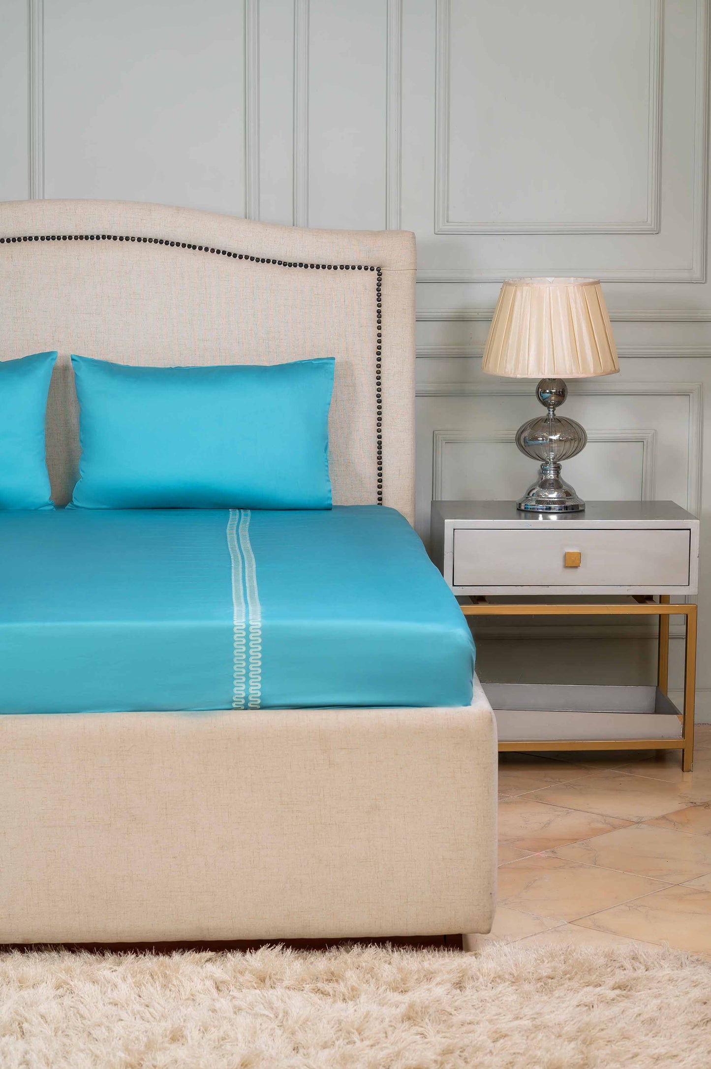 Nishat Linen - Embroidered Sheet Set BDS23-03