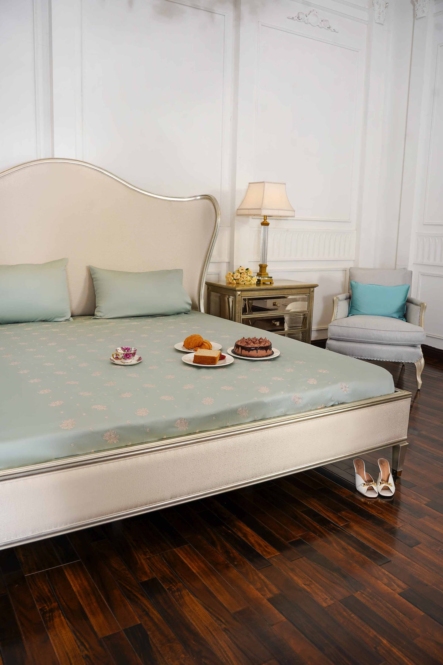 Nishat Linen - Embroidered Sheet Set BDS23-04