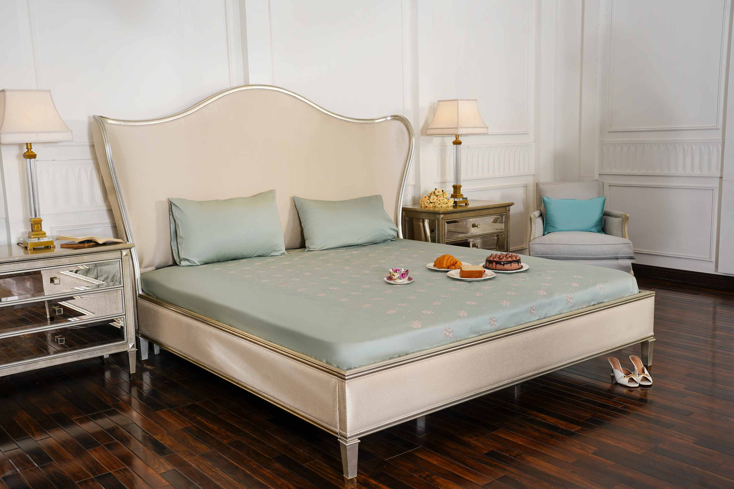 Nishat Linen - Embroidered Sheet Set BDS23-04