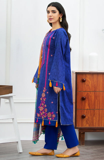 Orient - Unstitched 3 Piece Embroidered Jacquard Suit