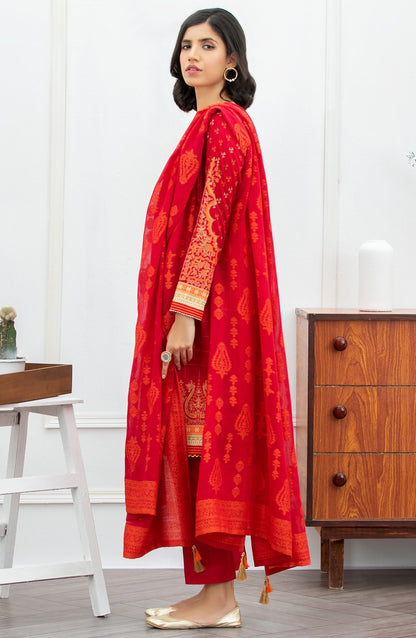 Orient - Unstitched 3 Piece Embroidered Lawn Suit