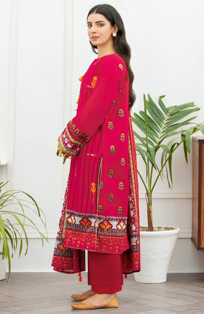 Orient - Unstitched 3 Piece Embroidered Lawn Suit