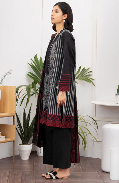 Orient - Unstitched 3 Piece Printed Jacquard Suit