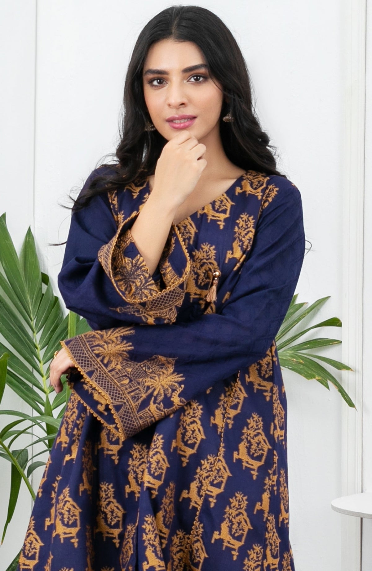 Orient - Unstitched 1 Piece Printed Jacquard Shirt