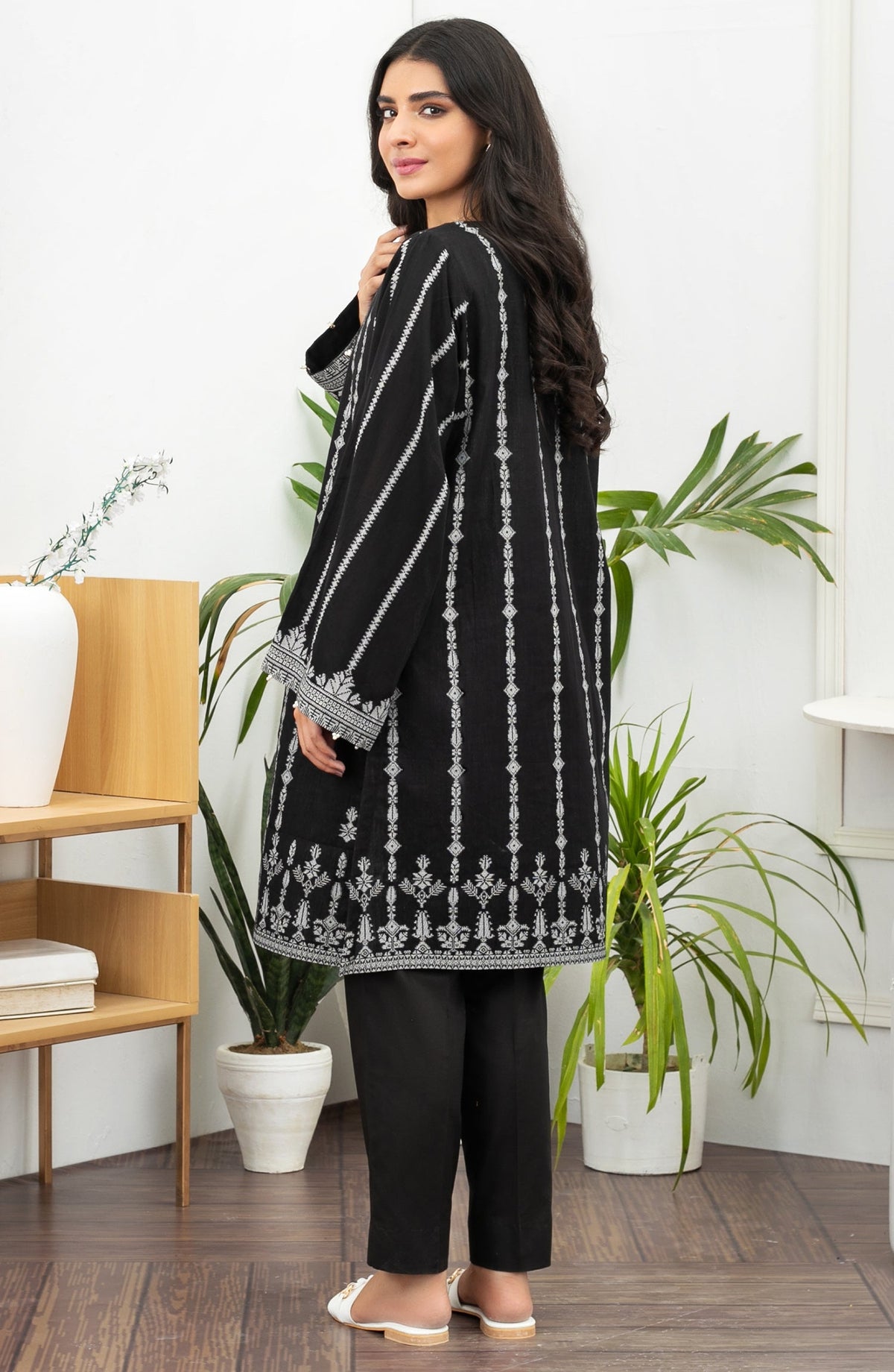 Orient - Unstitched 1 Piece Printed Jacquard Shirt