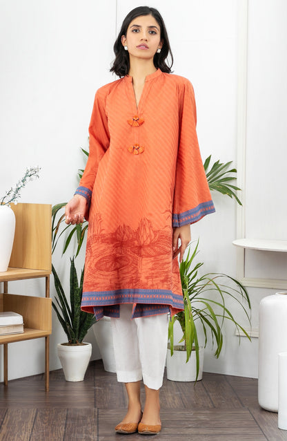 Orient - Unstitched 1 Piece Printed Jacquard Shirt