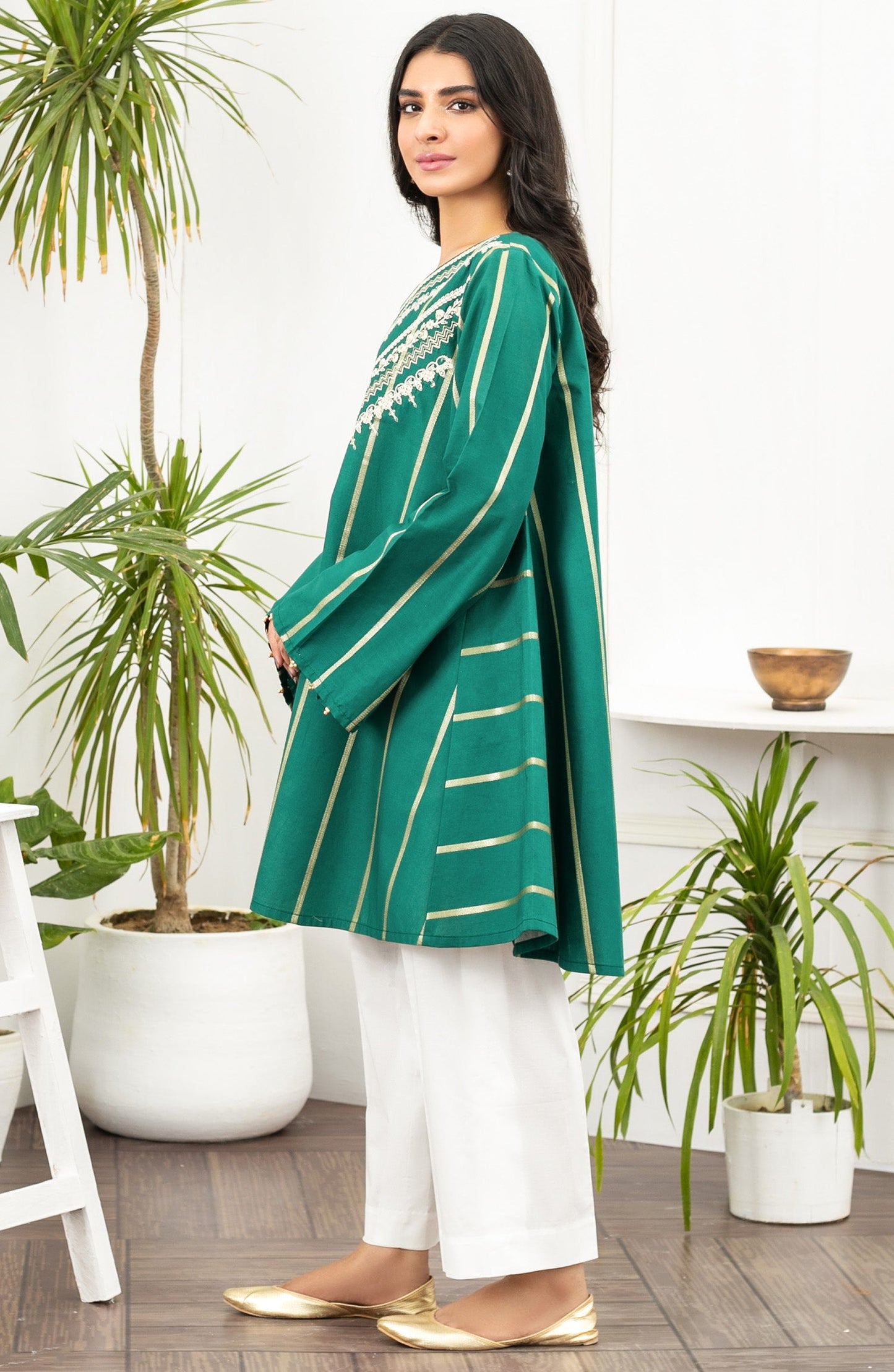 Orient - Unstitched 1 Piece Embroidered Maysuri Shirt