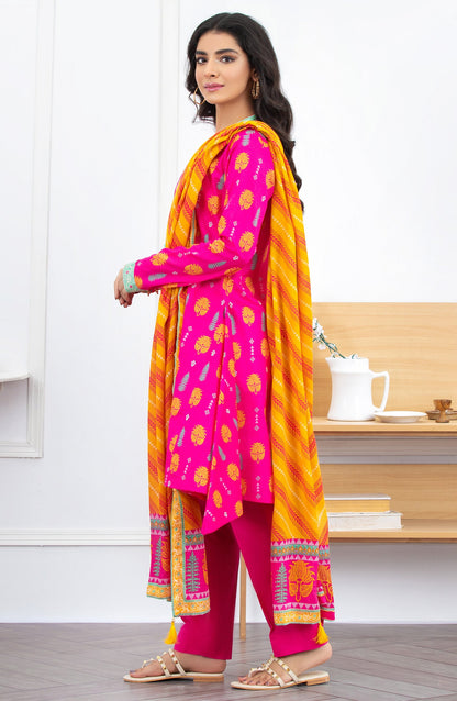 Orient - Unstitched 3 Piece Printed Lawn Suit