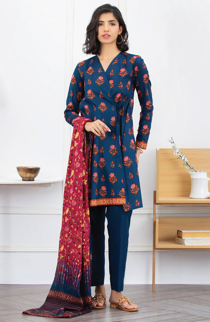 Orient - Unstitched 3 Piece Printed Lawn Suit