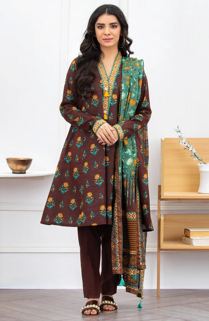 Orient - Unstitched 3 Piece Printed Lawn Suit
