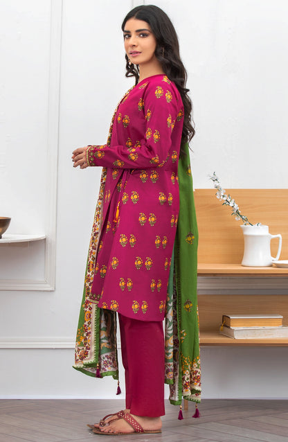 Orient - Unstitched 3 Piece Printed Lawn Suit