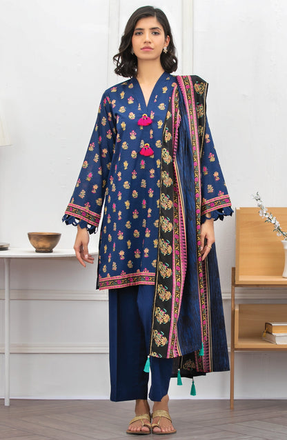 Orient - Unstitched 3 Piece Printed Lawn Suit