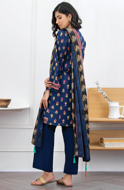 Orient - Unstitched 3 Piece Printed Lawn Suit