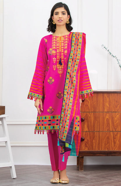 Orient - Unstitched 3 Piece Embroidered Lawn Suit