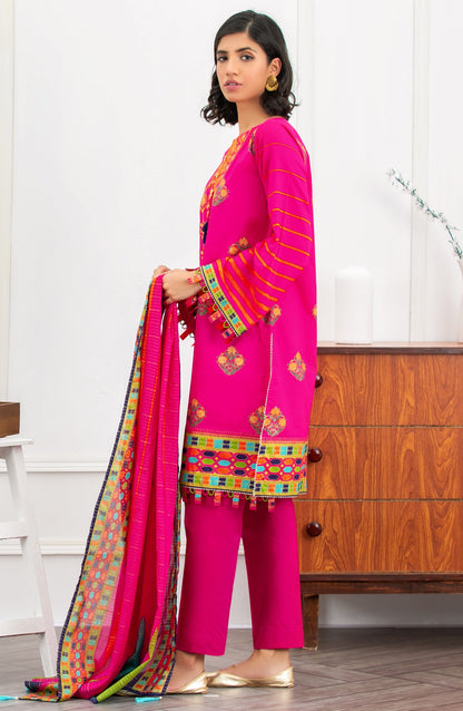 Orient - Unstitched 3 Piece Embroidered Lawn Suit