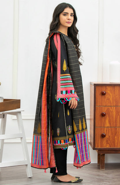 Orient - Unstitched 3 Piece Embroidered Lawn Suit