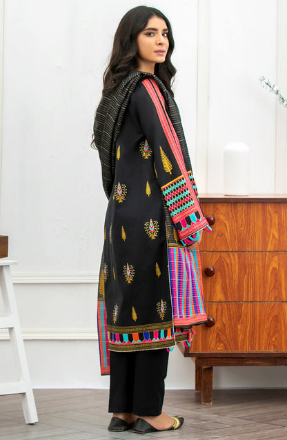 Orient - Unstitched 3 Piece Embroidered Lawn Suit