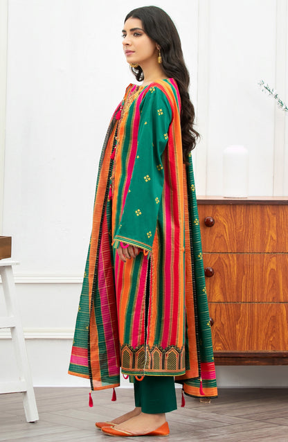 Orient - Unstitched 3 Piece Embroidered Lawn Suit