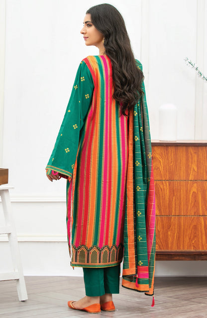 Orient - Unstitched 3 Piece Embroidered Lawn Suit