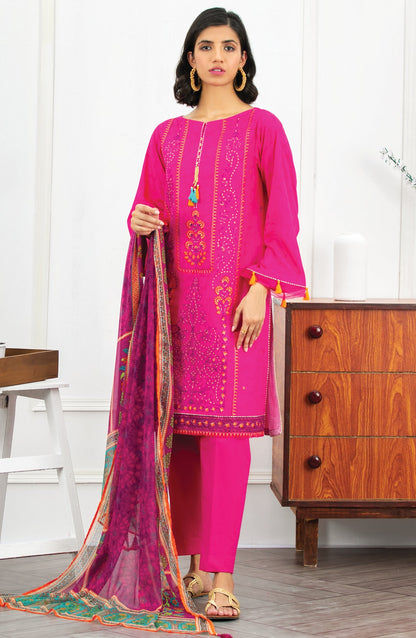 Orient - Unstitched 3 Piece Embroidered Jacquard Suit