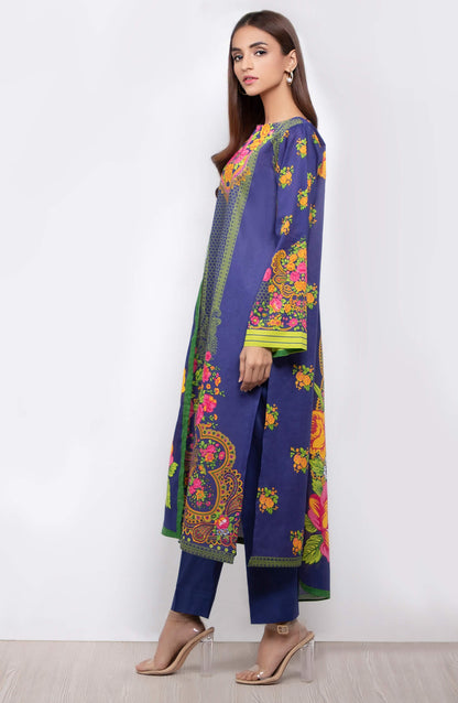 Orient - Unstitched 3 Piece Printed Lawn Suit