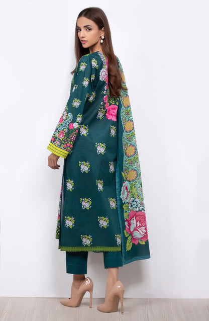 Orient - Unstitched 3 Piece Printed Lawn Suit